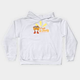 Retro Salad - Fresh and Tasty Kids Hoodie